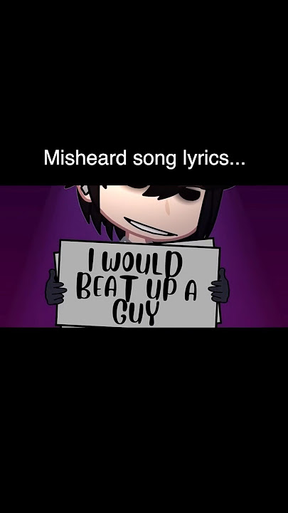 Misheard Lyrics! (Part 1) | Funny Gacha Life Singing TikTok