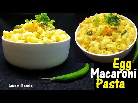 Simple Egg Macaroni / Egg Pasta for Breakfast / Dinner / as a Snack