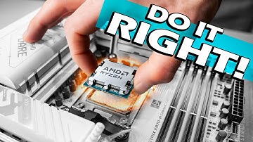 How to Install a CPU - AMD Ryzen on Socket AM5