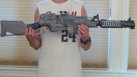 [MOD] Halo Sniper Rifle Replica [Nerf Slingfire Modification]