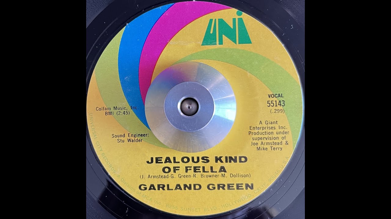 Garland Green Jealous Kind of Fellow YouTube