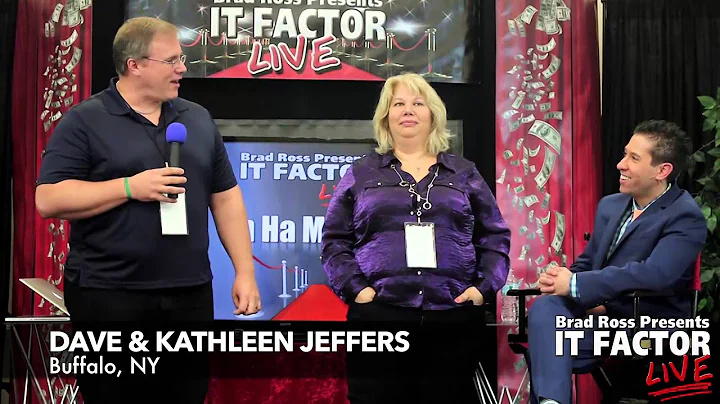 Dave & Kathleen Jeffers at Brad Ross' It Factor LI...