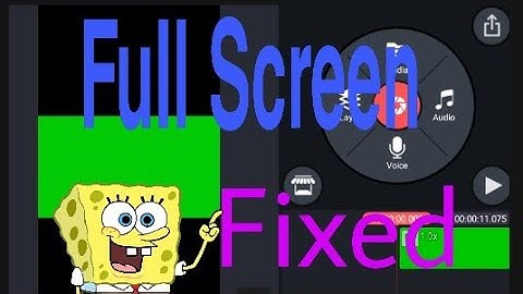 How To Make //Full Screen Video In Kinemaster Full Screen Existing In Kinemaster//SM Production