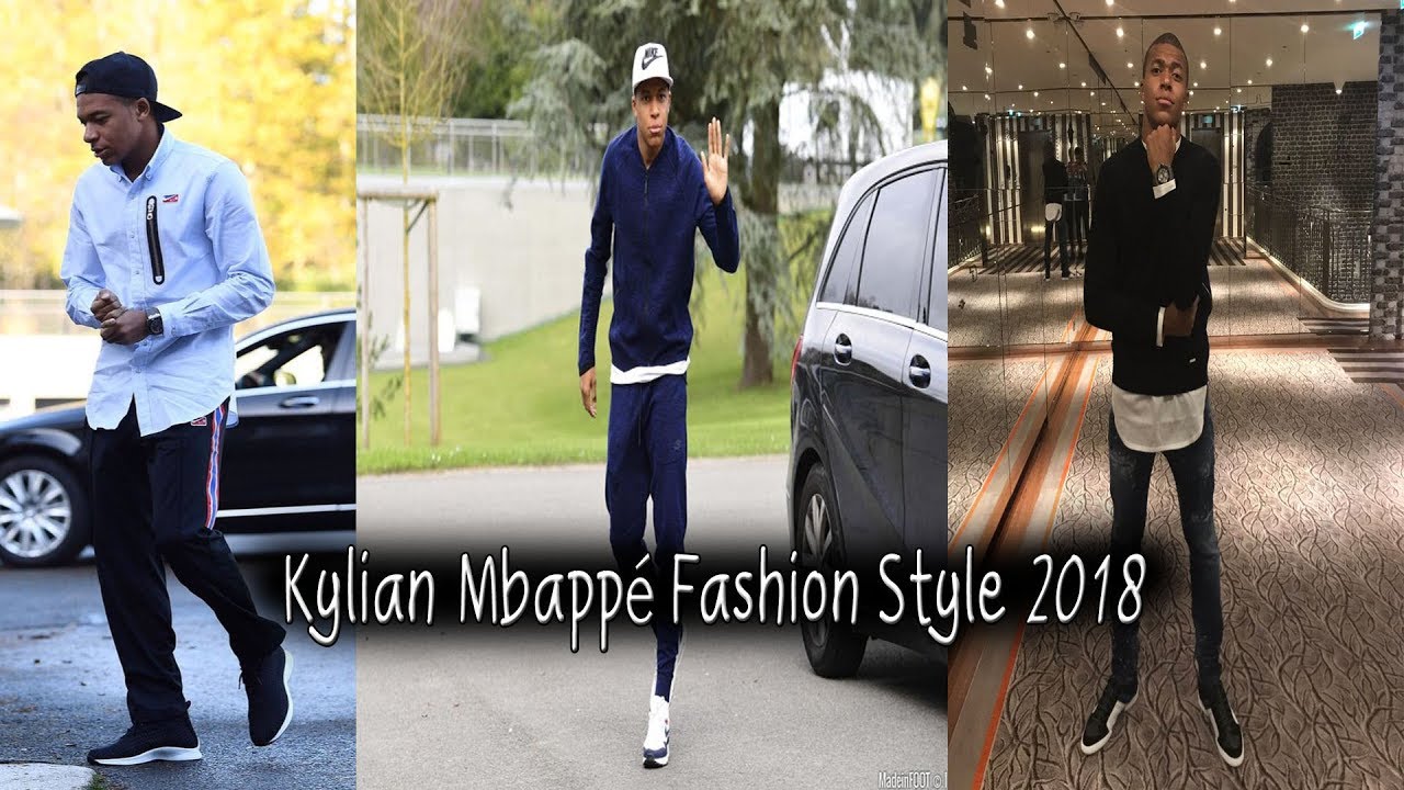 Kylian Mbappé Fashion Style 2018 