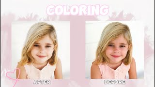 Capcut Coloring tutorial!💘