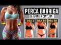 15 Min Para Perder Barriga e Afinar Cintura | Treino Abdominal em Pé Sem Impacto