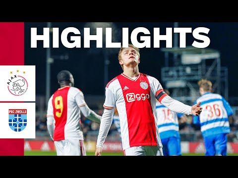 Highlights Jong Ajax - PEC Zwolle | Keuken Kampioen Divisie