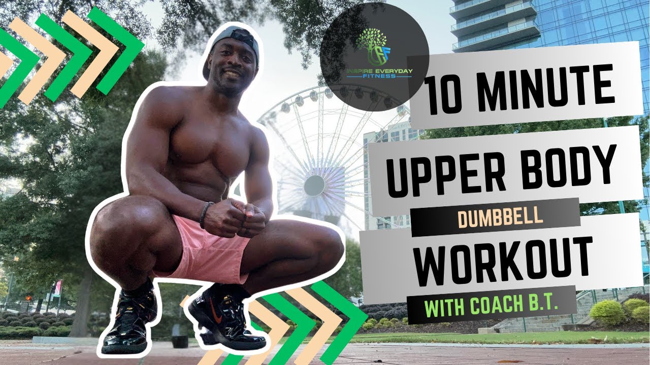 10-Minute Upper Body Dumbbell Workout | Build Strength & Tone at Home ...