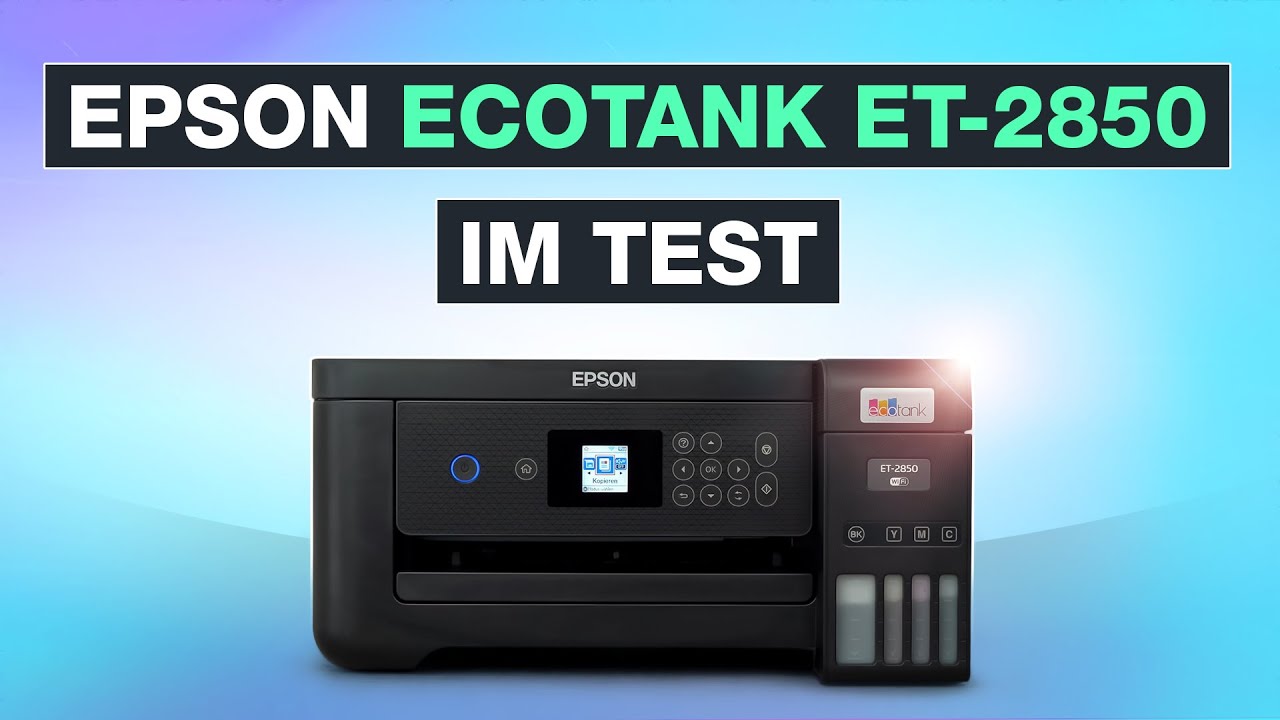 Wunderschne Epson Et 2850 Test Bilder