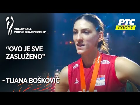 Tijana Bošković za RTS: Ovo je sve zasluženo