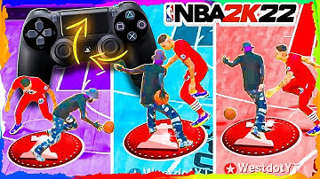 NEW ADVANCED DRIBBLE MOVES TUTORIAL W/ HANDCAM ON NBA 2K22! BEST DRIBBLE MOVES FOR SEASON 2 NBA 2K22