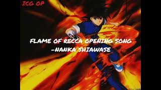 Flame of Recca Opening song with Lyrics - Nanka Shiawase