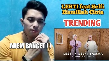 REACTION Lesti x Selfi Bismillah Cinta (  Dangdut  Version ) Live Accoustic | Official Music Video