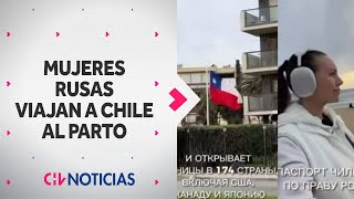 Pareja rusa viajó 30 horas a Chile para tener a su guagua: Este es su testimonio - CHV Noticias