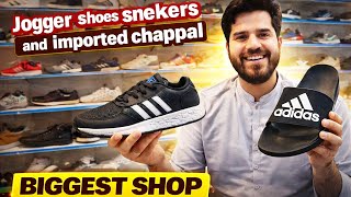 High quality jogger shoes sneakers and branded chappal | used second hand shoes |