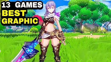 Top 13 Best HIGH GRAPHIC GAMES on Mobile (Action RPG / RPG android / Turn Based)