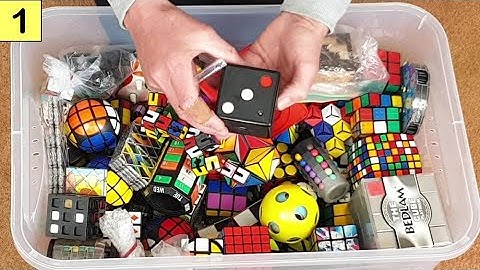 Part 1: My oldest box of Twisty / Rubik