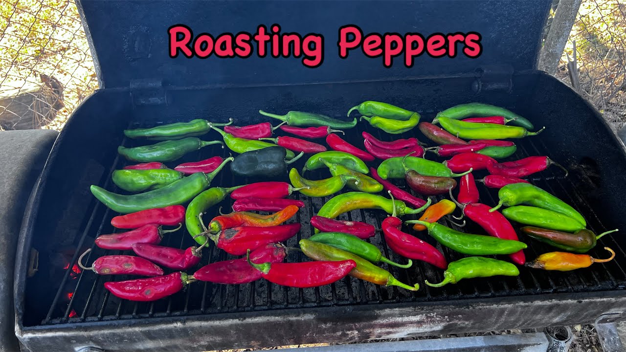 Жарка/копчение перцев