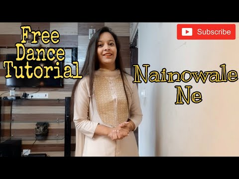 Free Dance Tutorial 3 || Nainowale Ne || Komal Agarwal