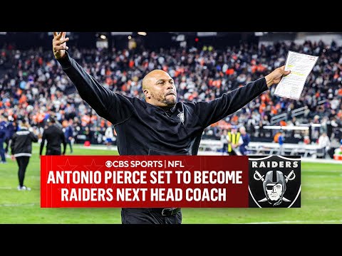 Raiders set to hire antonio pierce as next head coach i cbs sports