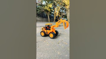 Mini Kiran vs Rc Jcb Unboxing and testing with Remote Control #Shorts #Rcjcb #remotecontrol