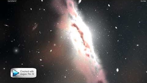 Procedurally generated universe, galaxies and stars