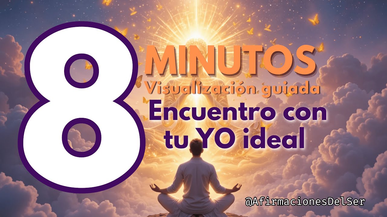 Meditación Guiada de 8 Minutos para Conectar con Tu Yo Ideal - YouTube