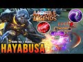 HAYABUSA  BEST BUILD 2024 (ONE HIT BUILD) | HAYABUSA GAMEPLAY | MOBILE LEGENDS