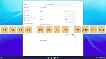 How to enable Function Keys on a Chromebook