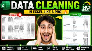 Stop Wasting Hours on Messy Data | Clean Excel Data in Under 5 Minutes