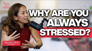 Download lagu 66: Why Do We Get Stressed So Easily? How to Stay Calm When Life Gets Overwhelming with Maxine Giron
