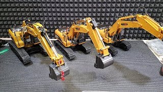 Делаем ТЯЖЕЛЫЙ и МОЩНЫЙ экскаватор ... Тюнинг Huina 1550. Upgrade rc excavator