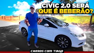 Teste de consumo Honda Civic 2.0 automático 2015 - será que é beberão?