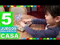 Juegos divertidos para niños en CASA. - YouTube