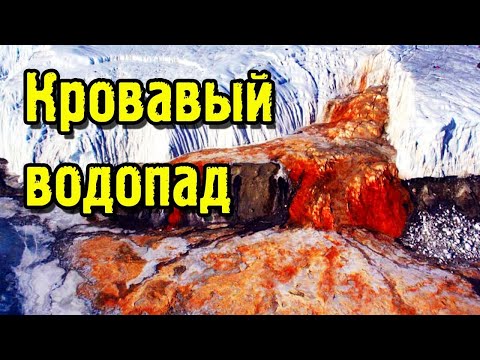 Кровавый водопад в Антарктиде