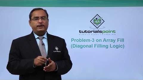 Array Filling in Diagonal Order in C