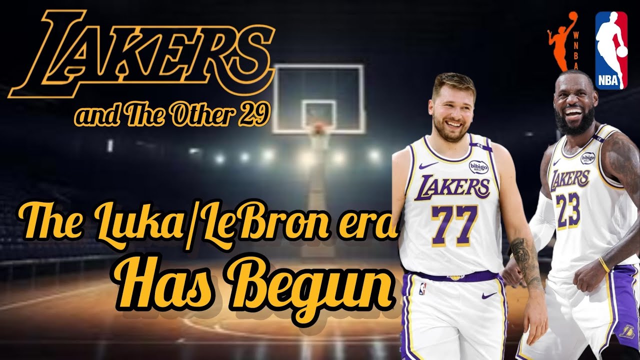 Luka Doncic makes his Lakers debut alongside LeBron James | Jazz ...