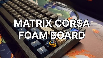 Turning Matrix Corsa Into A Foam board