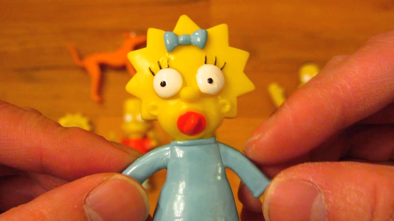 figurine maggie simpson