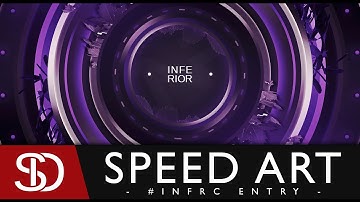 #INFRC Entry || Twitter Header Design || Speed Art