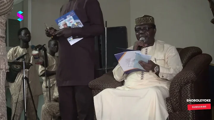 Chief Ebenezer Obey Gives A Magnificence Musical Performance At Gani Adams 52 Birthday Party.