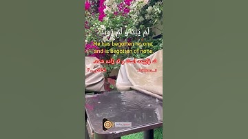 "راز توحید که قلب‌تو فتح می‌کنه! سوره اخلاص در ۳۰ ثانیه