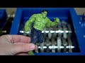 AVENGERS 𝙑𝙎 SHREDDER - Shredding Avengers Superheroes - Satisfying video 🤖