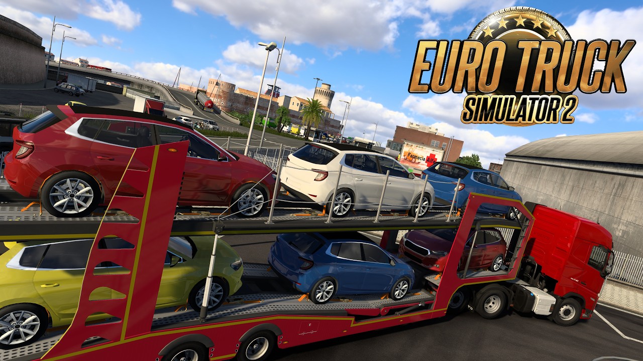 Автовоз в Италии. Турин - Ливорно ➣ Euro Truck Simulator 2. #776