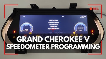 Jeep Grand Cherokee V - Virtual Instrument Cluster Programming with FORZA 614