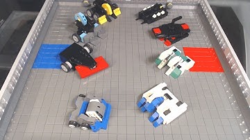 Lego Battlebots Fight Night Gruff vs Whiplash!