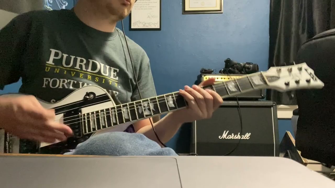 Rise of Evil by Sabaton (Rhythm Guitar Cover)