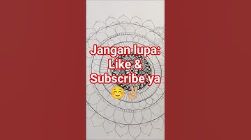 Part 3: how to make Mandala art? #shorts