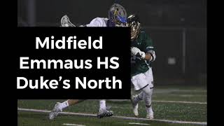 Joseph Alston - Emmaus High School - (Class of 2019) Summer/Fall 2018 Lacrosse Highlights