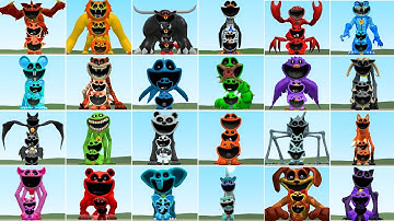 Who Is The Strongest Between All Smiling Critters Poppy Playtime Chapter 3 In Garry